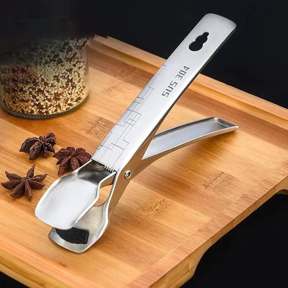 1PC Stainless Steel Anti-Ironing Bowl Clip Non-Slip Steamer Dish Clip Lifting Dish Utensils Household Kitchen Clip Plate