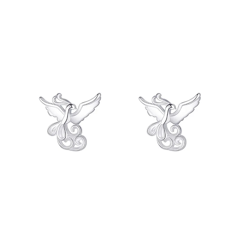 New Exquisite Phoenix Stud Earrings
