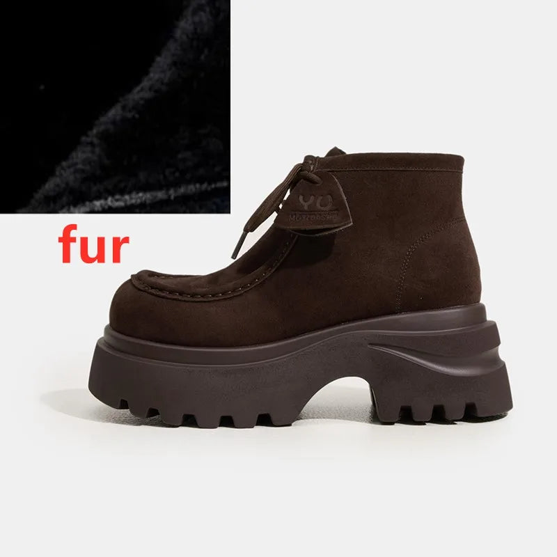 AIYUQI Women Casual Shoes Genuine Leather