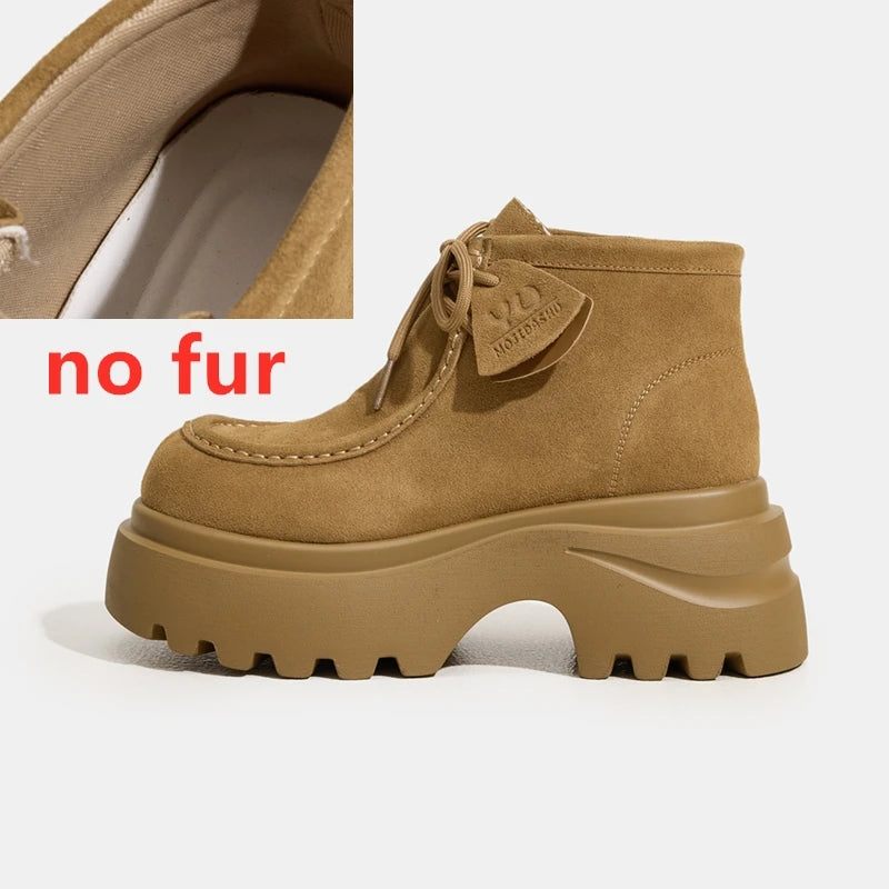 AIYUQI Women Casual Shoes Genuine Leather