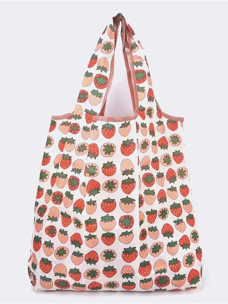 1PC Supermarket Shopping Bag Lightweight Foldable Environmental Protection Shopping Food Travel Clothes Easy To Use Waterproof