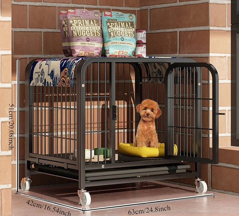 Labrador Cage Medium Golden Retriever Cage with Large Dog Dog Toilet Pet Cage Dog Border Grazing Small Indoor