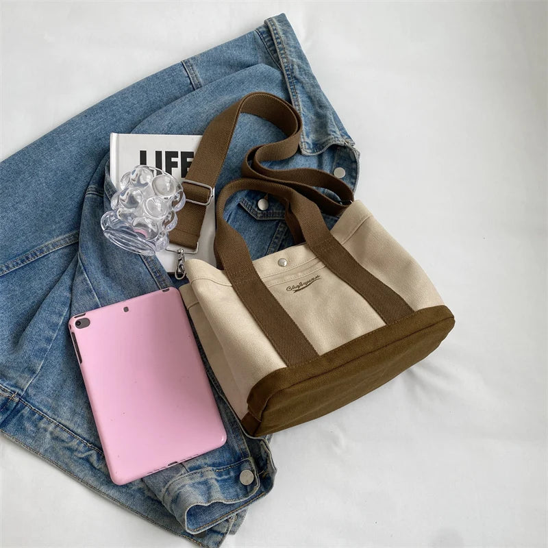 1 Piece of Pure Color Shoulder Bag for Women, Versatile Hand-Carrying Bucket Bag, Versatile Tote Crossbody Bag That Can Hold iPad