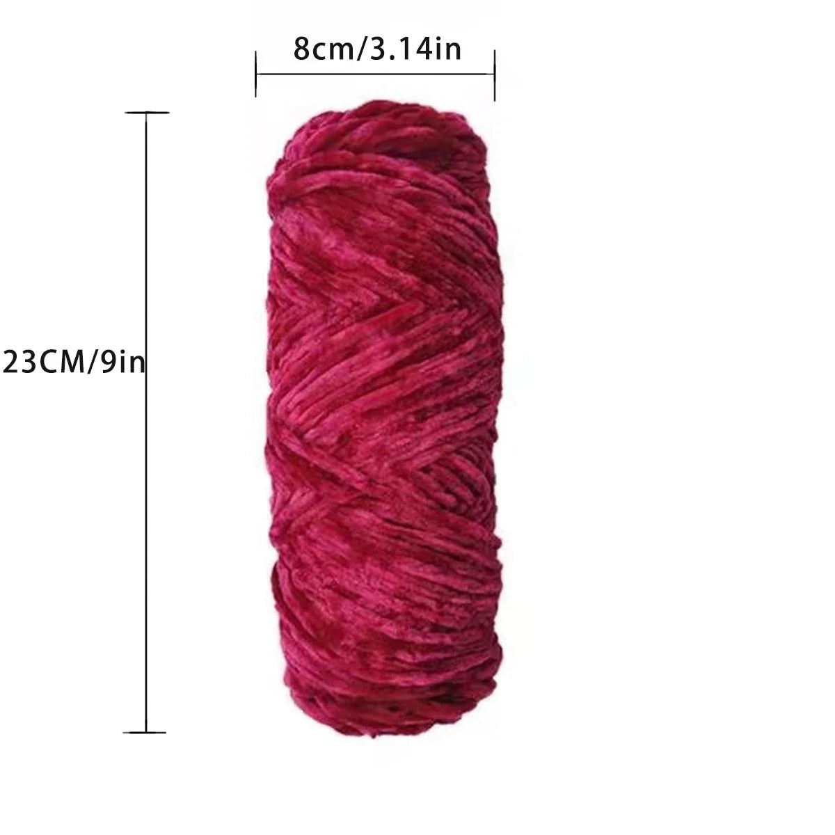 DIY 100% Polyester 100g Velvet Yarn Amigurumi Accessories Dolphin Baby Plush Yarn Soft Chenille Yarn for Knitting  1 Skein 130M