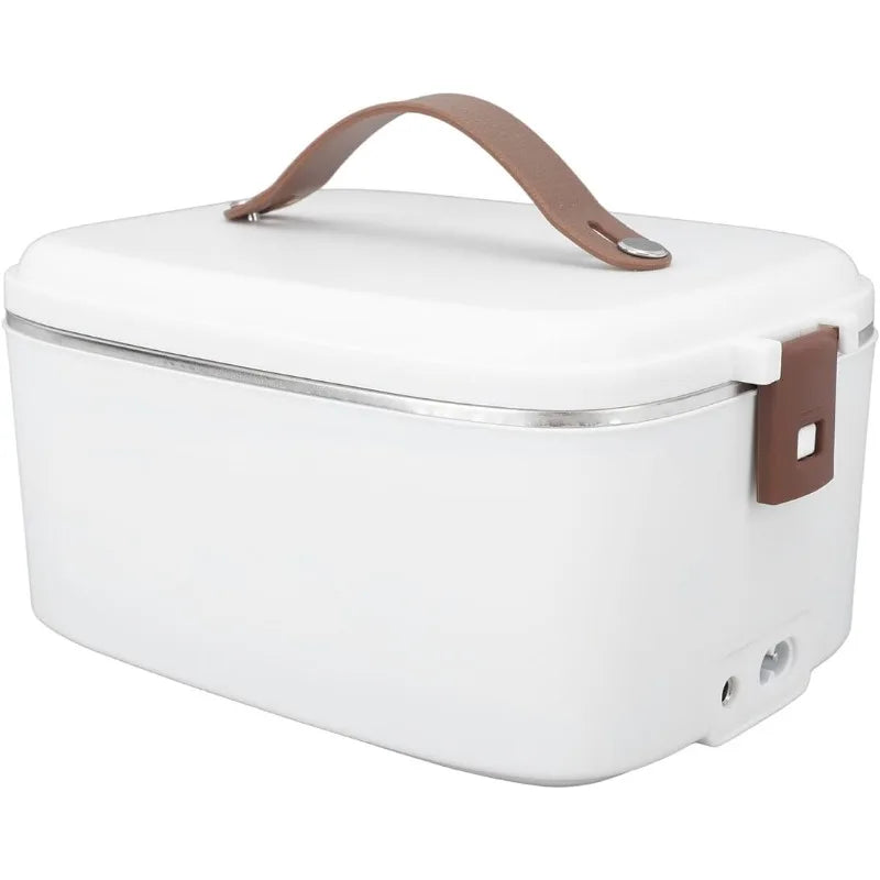 1.8L Electric Lunch Box,Stainless Steel Portable Heated Lunch Box Faster Food Warmer Removable Stainless Container for Car Home