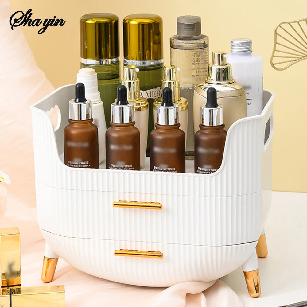 1PC Cosmetics Storage Box - Large Capacity Lipstick And Facial Mask Storage Box - Classified Storage And Display Stand