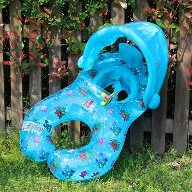 Inflatable Parent-Child Swimming Ring