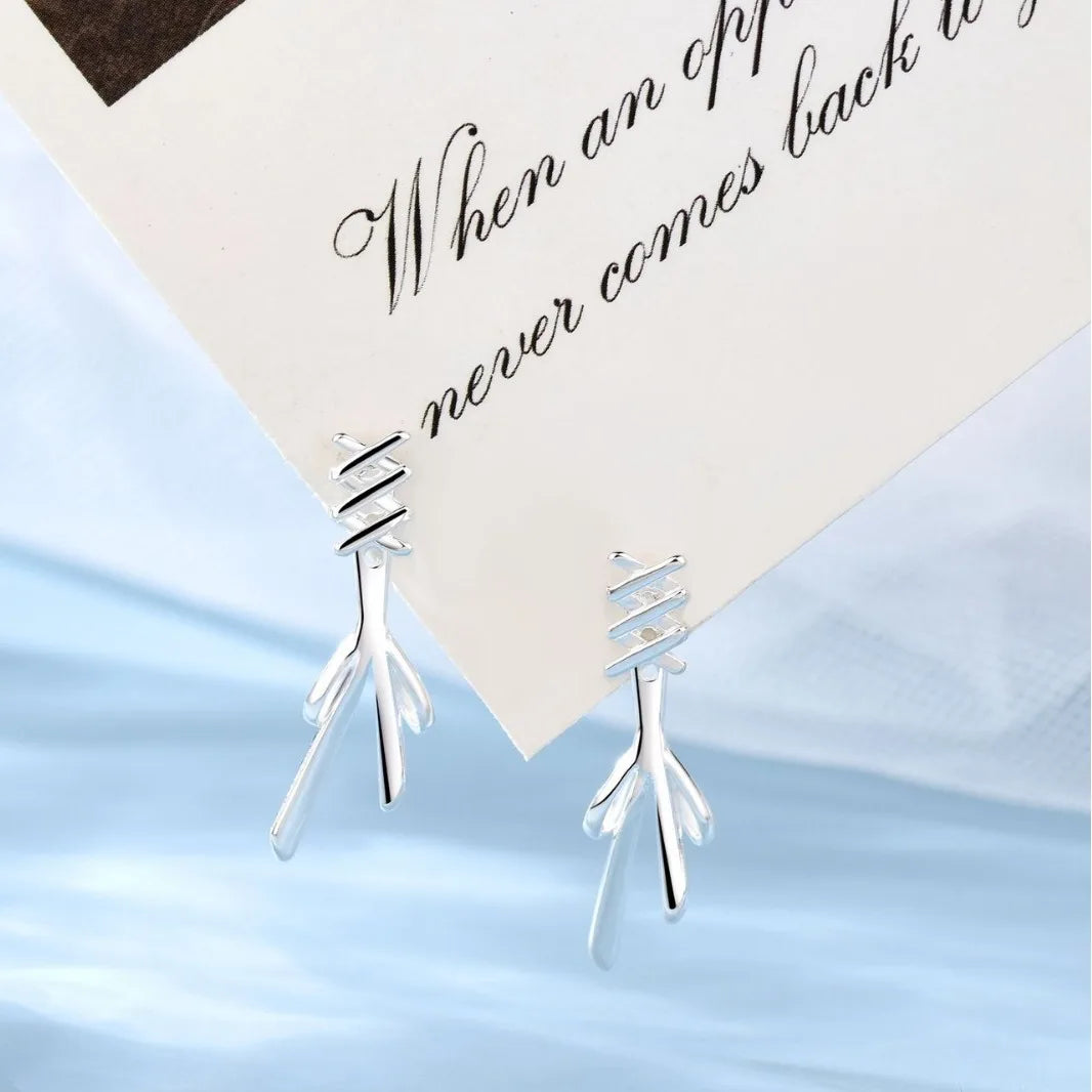 Arrivals Hollow Square Earrings