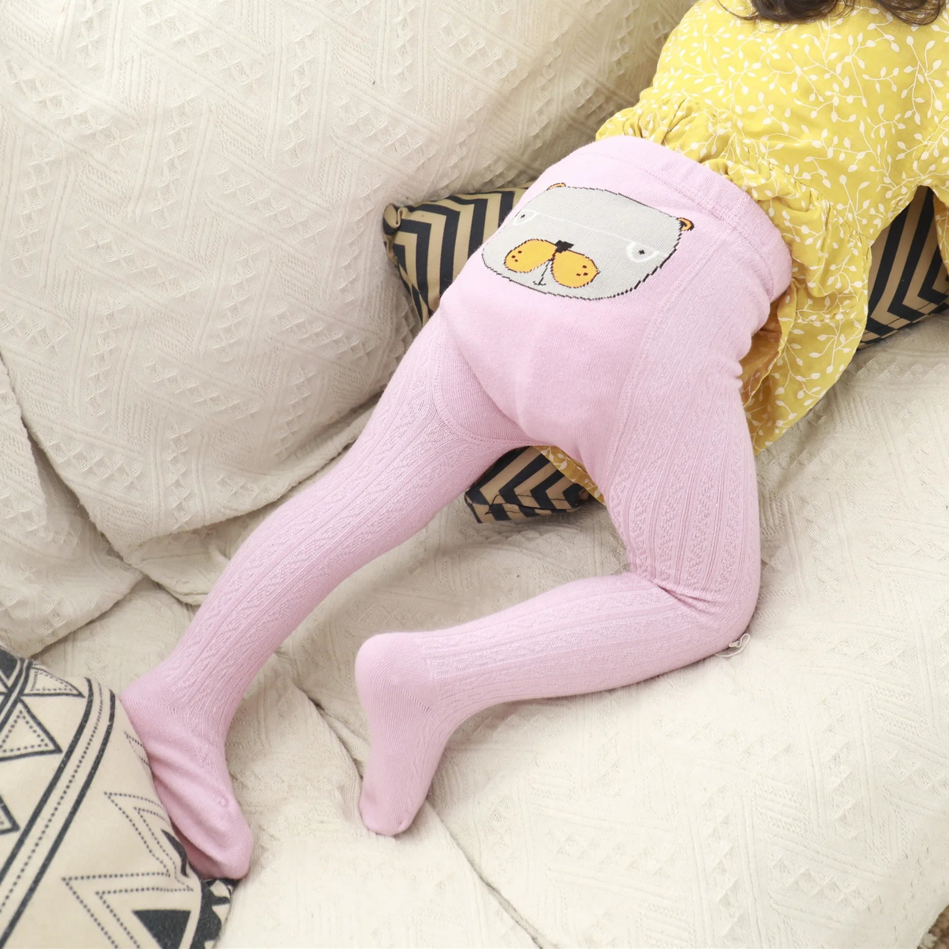 Baby Cotton Pantyhose Newborn Cute Animal Autumn Winter Warm Tight Pantyhose Kids Dance Stocking