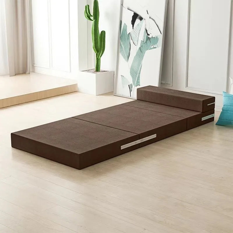 Office nap mat, floor laying, artifact folding mat, floor laying, thickened tatami mattress, sponge, lunch break mat