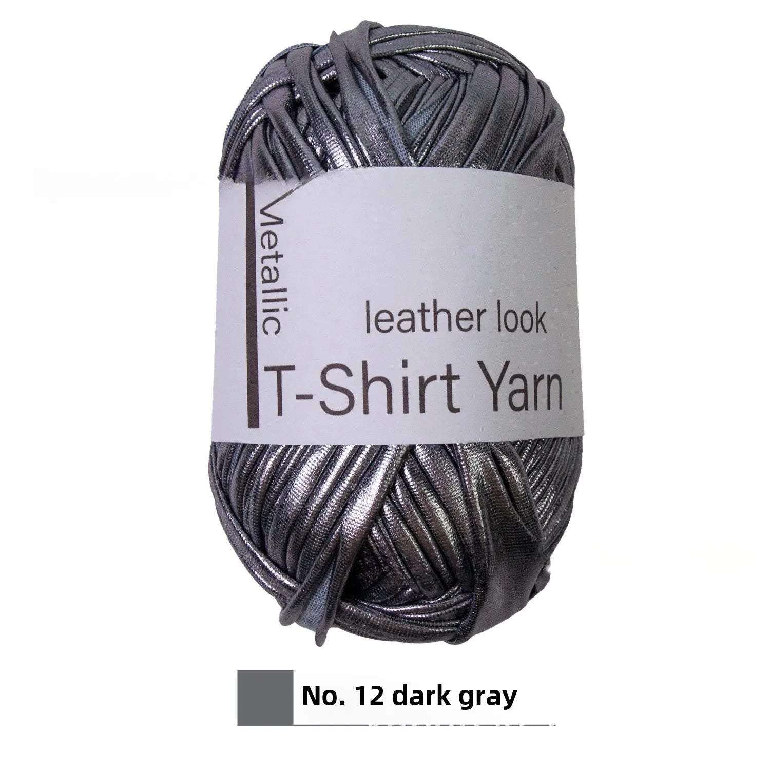 Metallic T-shirt yarn Metallic gloss cloth line DIY hand-woven wool ball