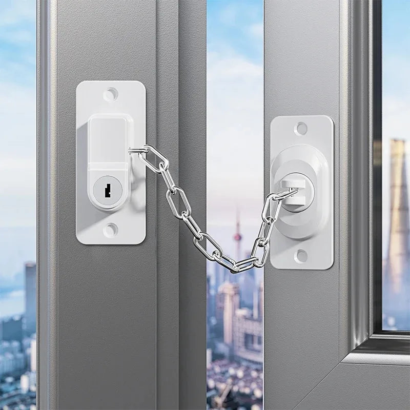 1pcs Home Window Door Lock Security Protection Baby Adjustable Safety Locks Cabinet Refrigerator Drawer Child Kids Baby Care