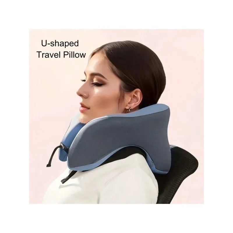 1pc Multi-functional U-shaped Pillow, Nap Pillow, Head And Neck Protector, Travel Airplane U-shaped Pillow