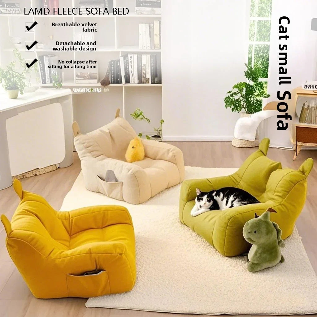 Small Sofa, Bear Sofa Chair, Reading Home,  Lazy, Comfortable