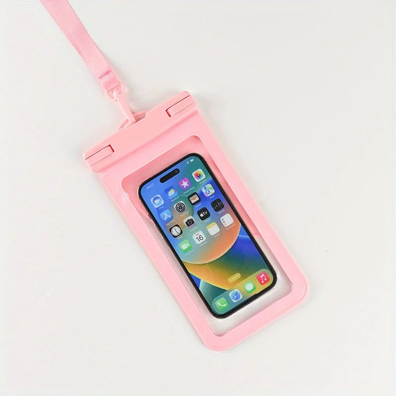 Waterproof Mobile Phone Bag with Touchscreen Compatibility Double-Sided Transparent High Definition Outdoor Swimming Bag