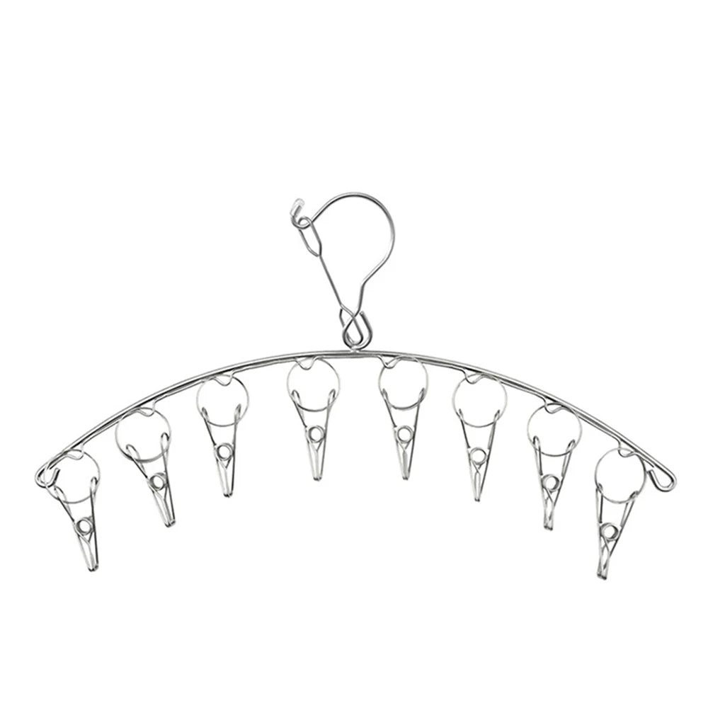 1PC/2/4PCS Stainless Steel Curved Hanger