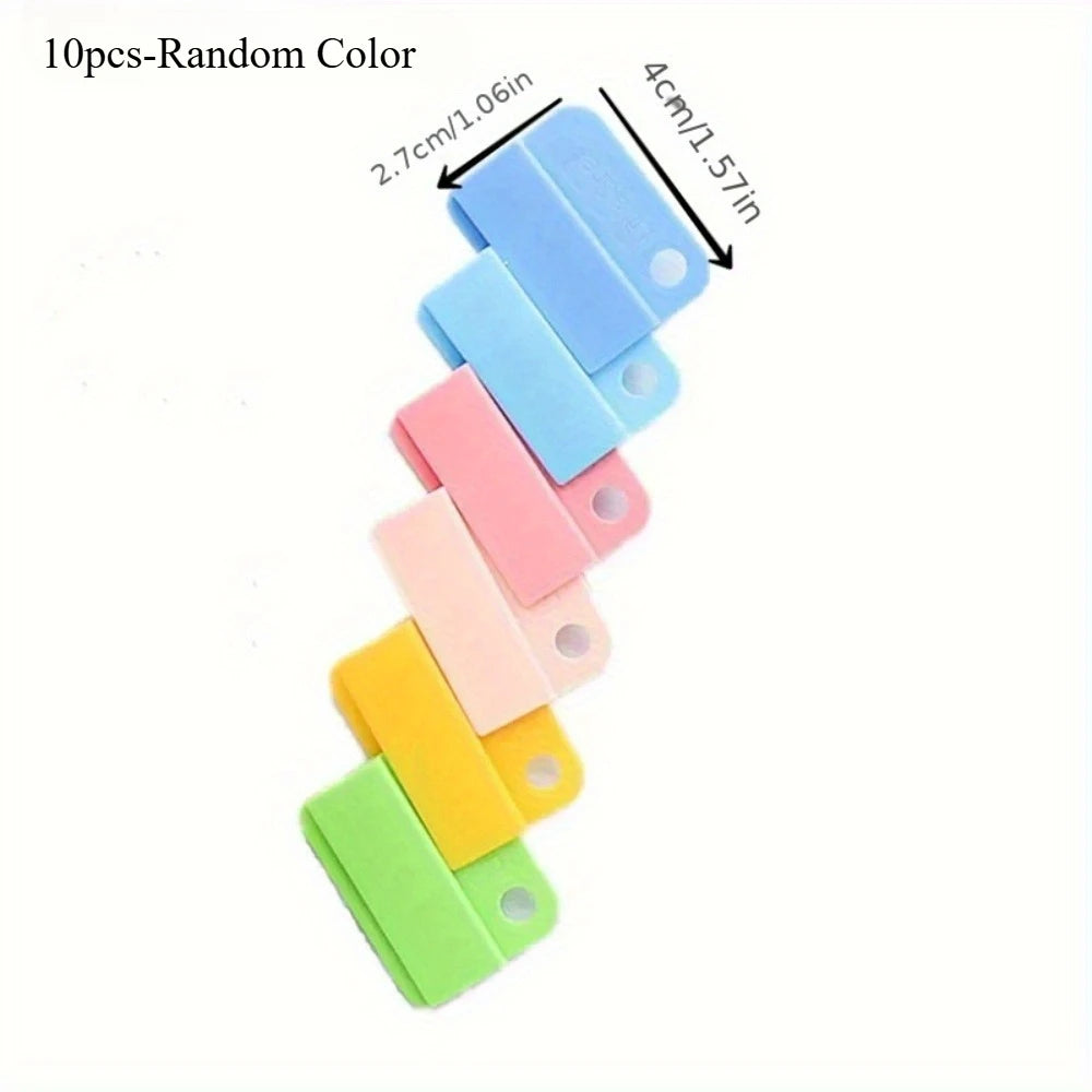 10pcs Color Notebook Label Folder