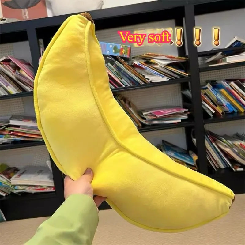 Banana pillow creative comfortable bedside cushion sleeping long birthday gift plush toy