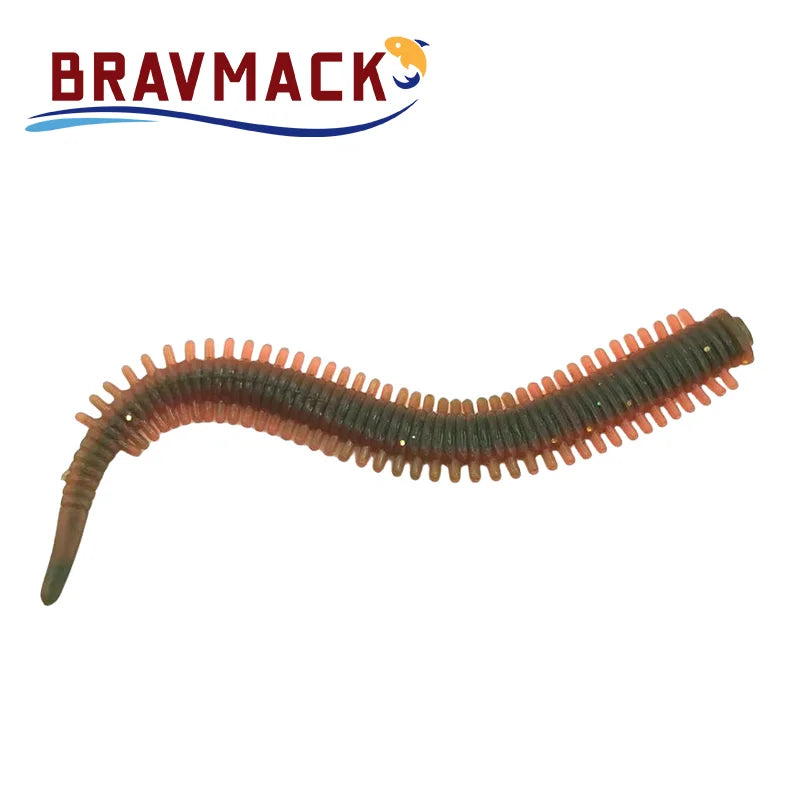 10pcs/pack road runner lures bionic sea sandworms soft bait fishing lures artificial bait fishing bait