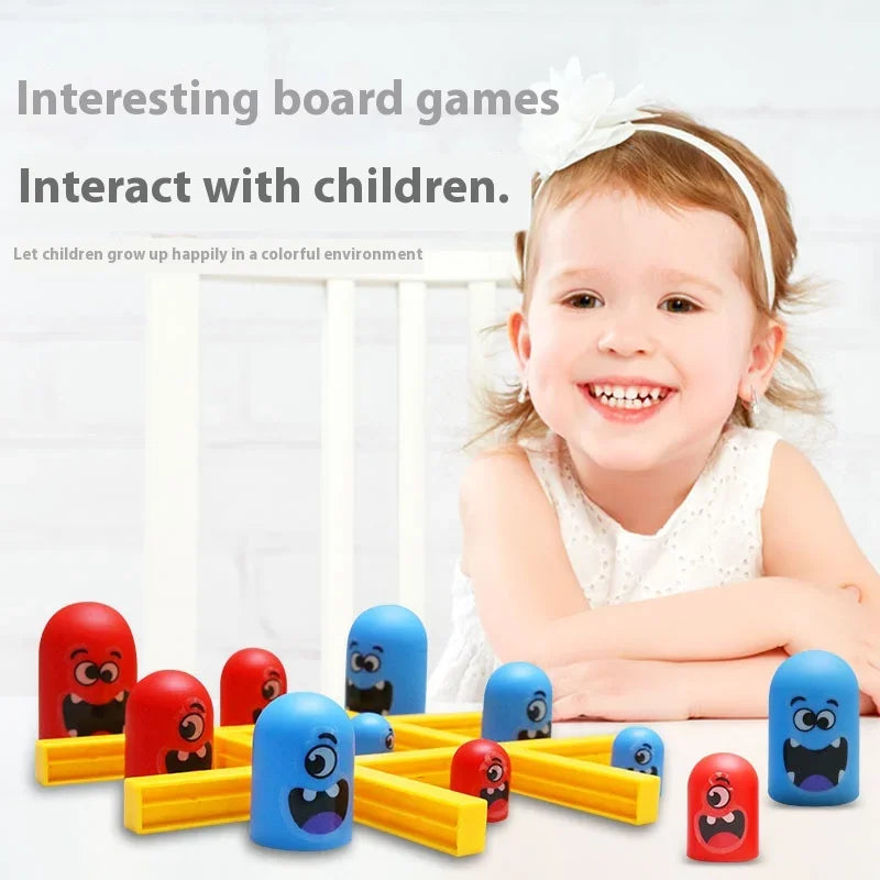 Tic Tac Toe Big Eat Small Gobble Board Game