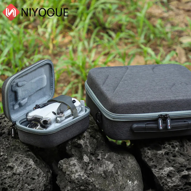Multi-use Combo Bag Hard Travel Carrying Case Large Capacity Storage Bag Drone Controller Bags For DJI Mini 4 Pro