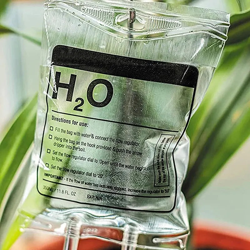 1PC 350ML Lazy Potted Plant Watering Drip Irrigation Automatic Watering Machine Flower Drip Bag Quantitative