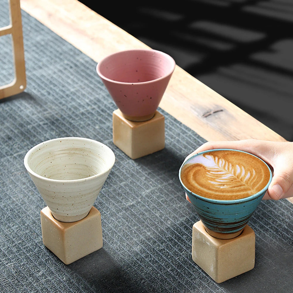 Creative Retro Ceramic Coffee Cup