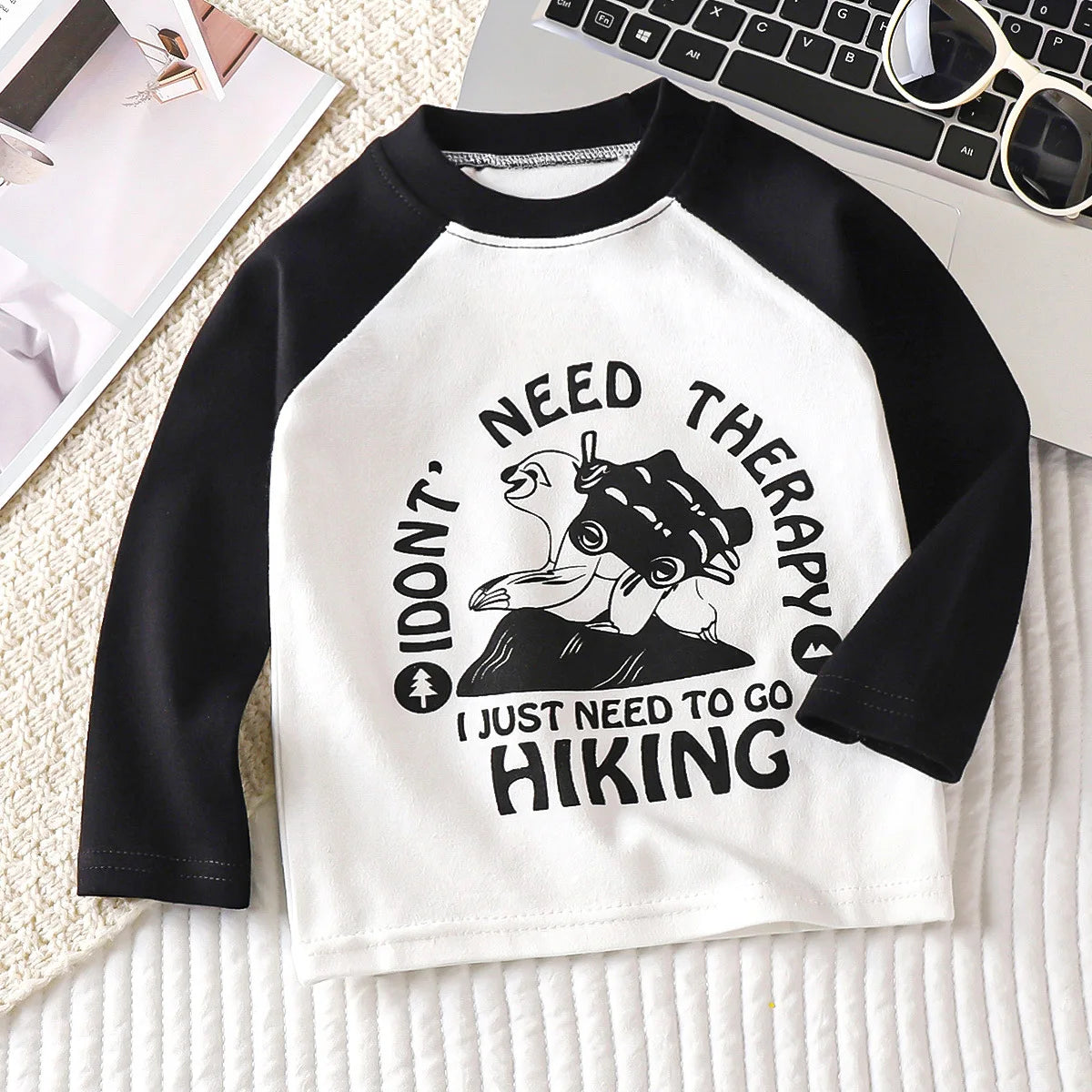 Cartoon Kids Long Sleeve Tops Cute  Dinosaur Children T-shirt Spring Autumn Cotton Clothing Baby Bottoming Shirt
