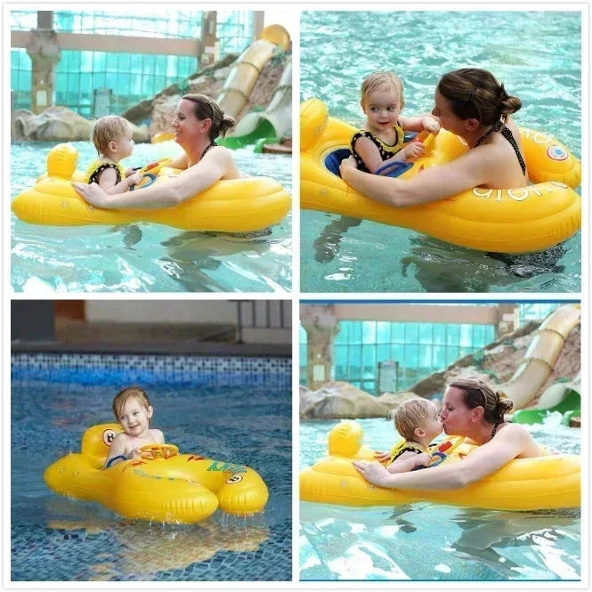 Inflatable Parent-Child Swimming Ring