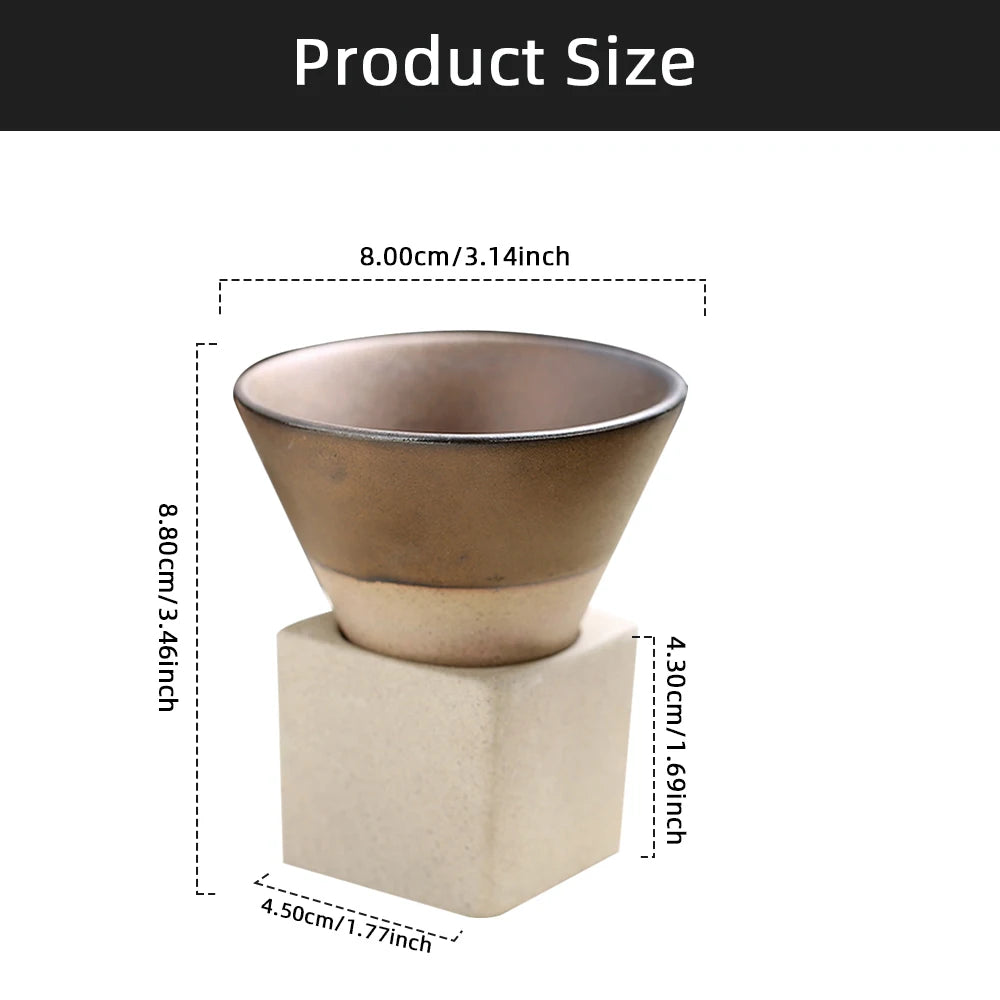 Creative Retro Ceramic Coffee Cup