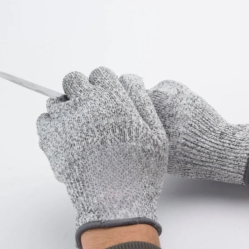 1Pair Safety Anti Cut Glove Multi-Purpose Industry Kitchen Gardening Anti-Scratch Anti-cut Glass Cutting Tool Safety Work Gloves