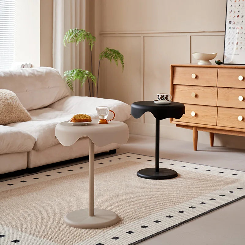 Internet celebrity ice cream rack coffee table mobile small side table bedside table tatami tea table sofa coffee table bed
