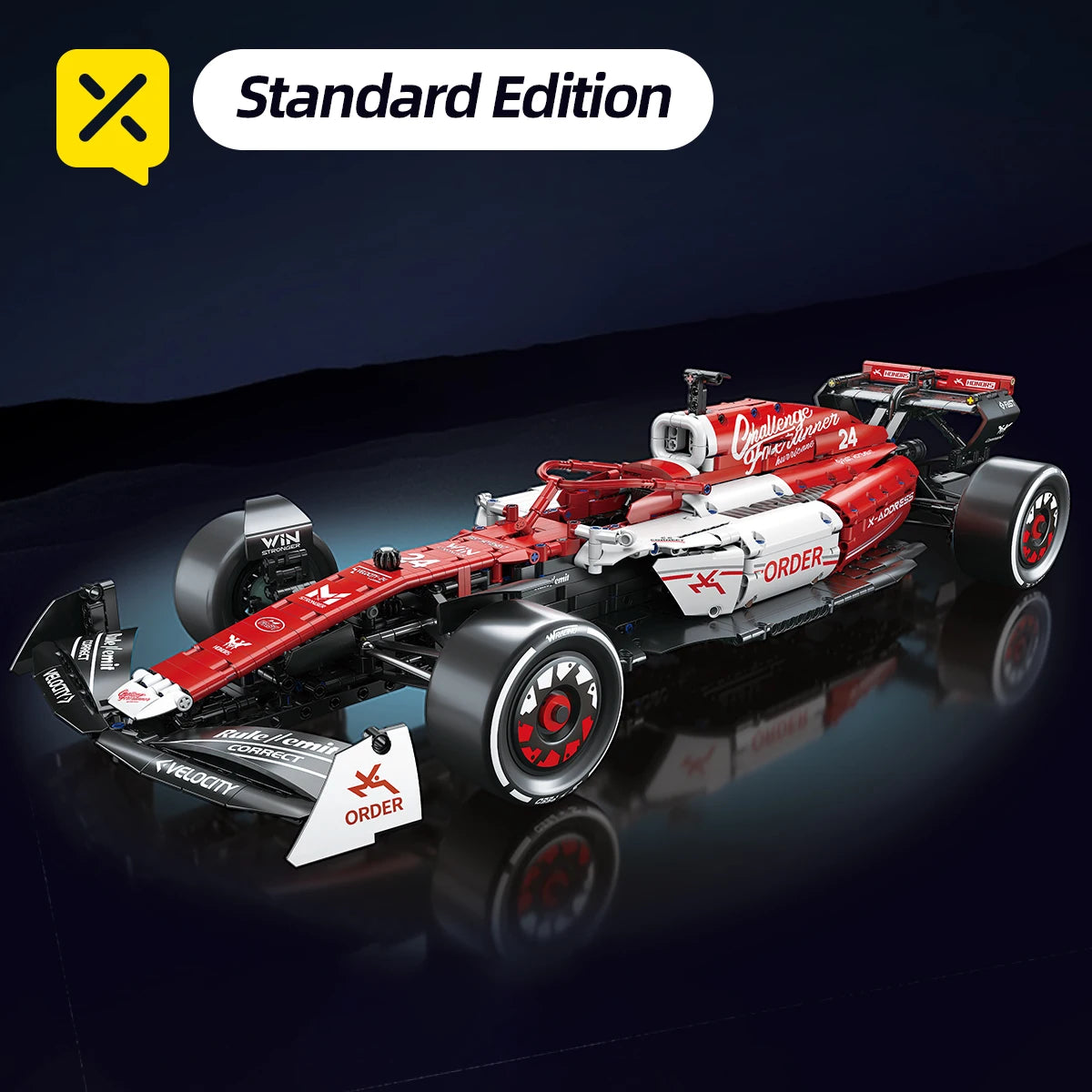 ToylinX  Cars Building Sets MOC Remote Control Car Building Blocks Car Cool Collectible Model Car Kits Building Toys