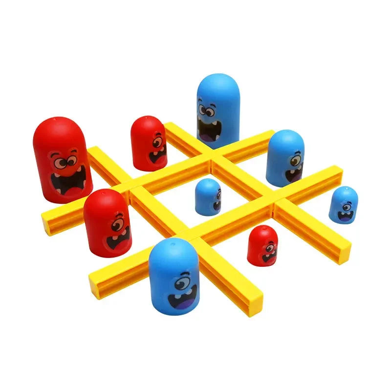 Tic Tac Toe Big Eat Small Gobble Board Game