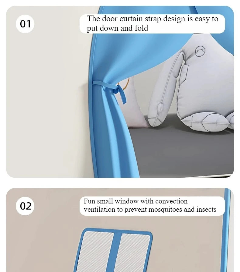 Children's tent indoor small house girl boy baby baby toy cabin sleeping princess room secret base