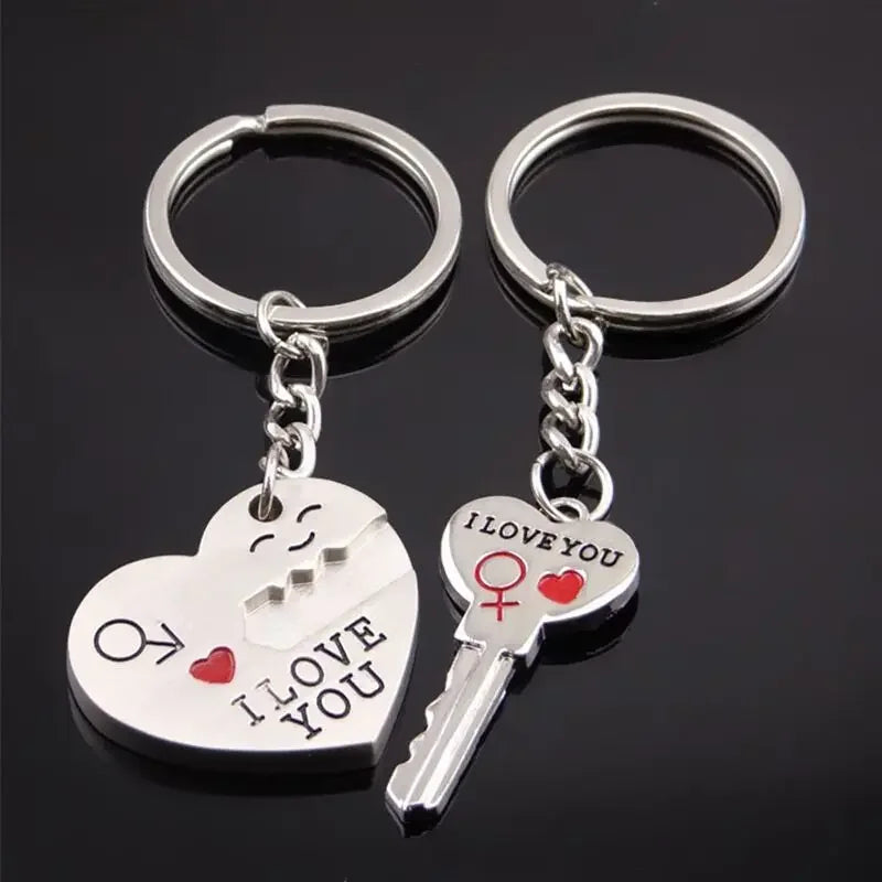 Lovers Heart Keychains