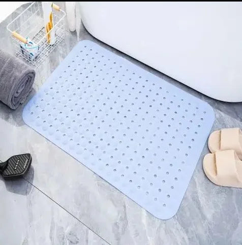 Shower Bath Mat Bath Tub Pad Household Bathroom Hollow Hydrophobic Thicken Anti Slip Pad Suction Cup Bathtub Massage Foot Pad