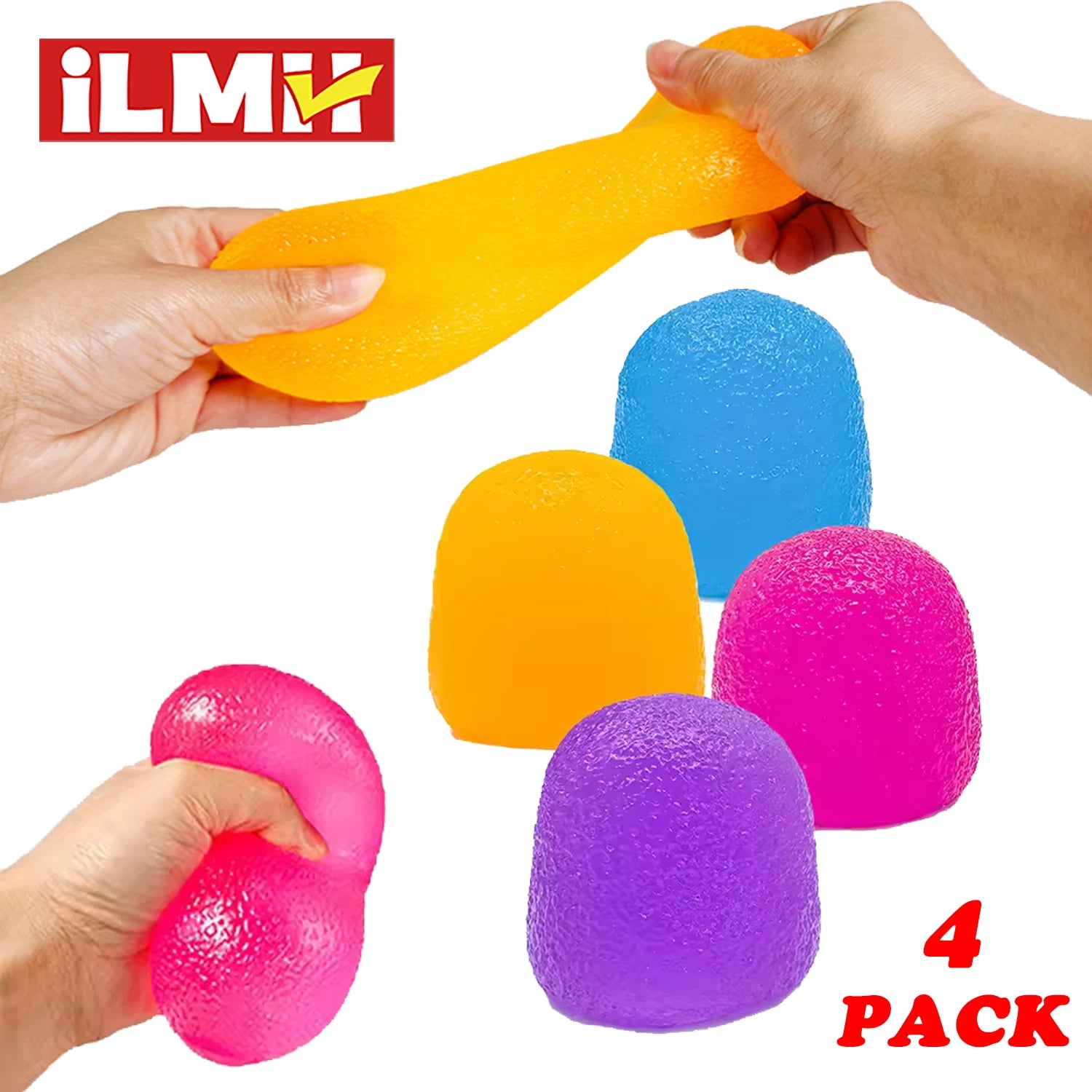 Mini Candy Plastic Pinching and Stress Relief Tool Maltose Pinching Stress Relief Toy Soft, Skin Friendly,Durable Party Favors