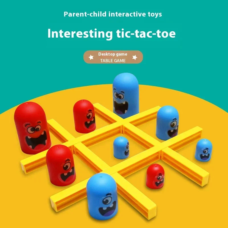 Tic Tac Toe Big Eat Small Gobble Board Game