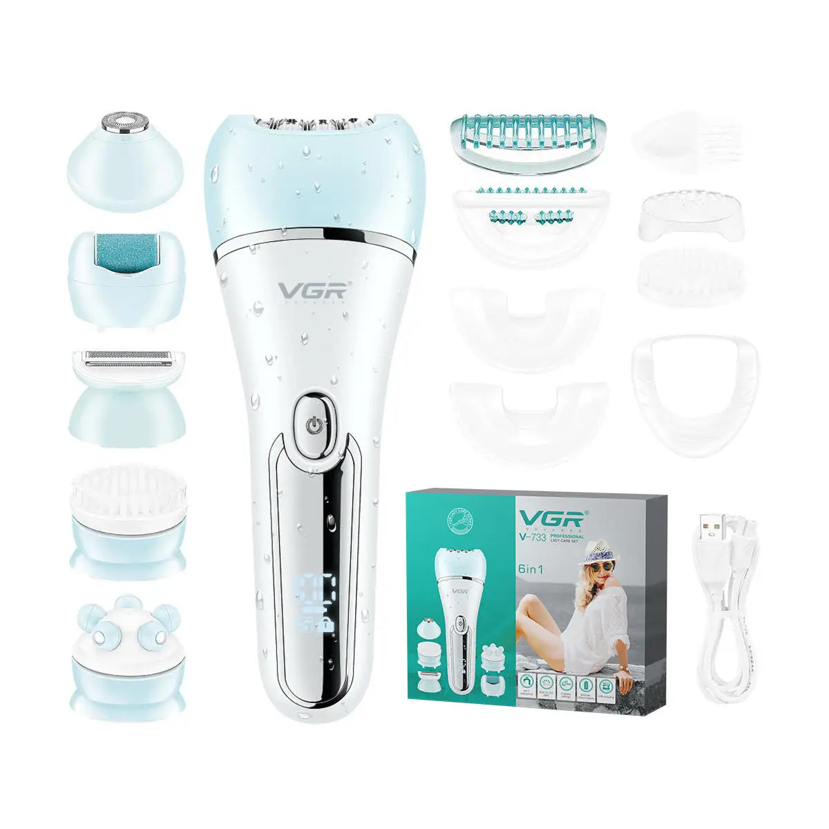 VGR 733 Epilator for Women