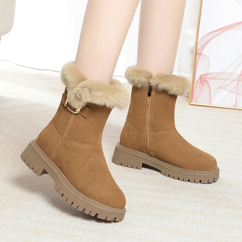 AIYUQI Women Snow Boots