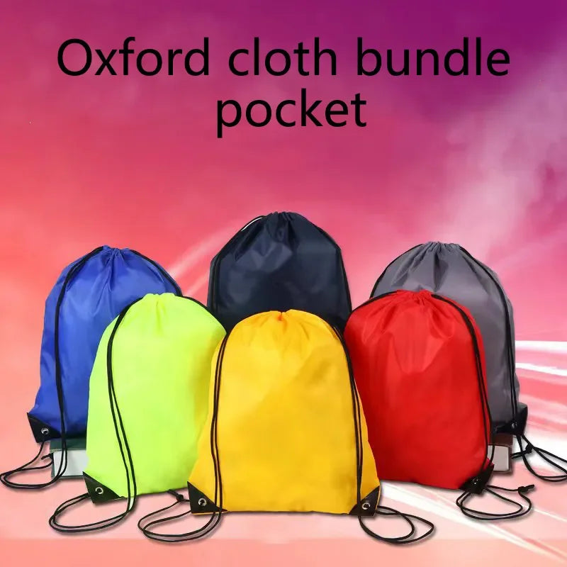 20PCS Stylish And Durable Gym Storage Backpack With Nylon Oxford Pocket