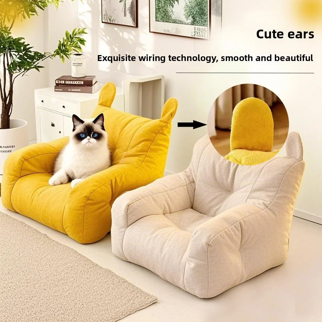Small Sofa, Bear Sofa Chair, Reading Home,  Lazy, Comfortable