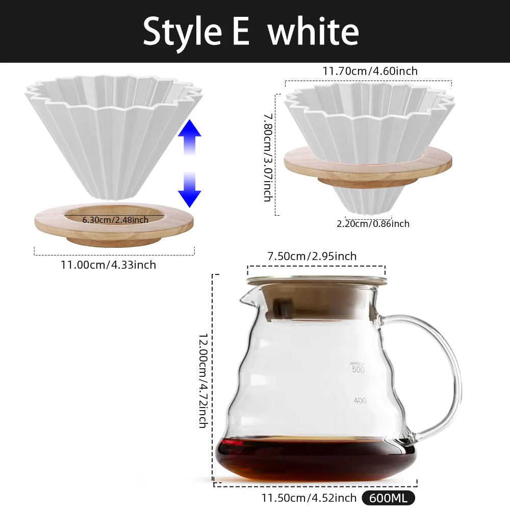 600ml Coffee Filter Cup