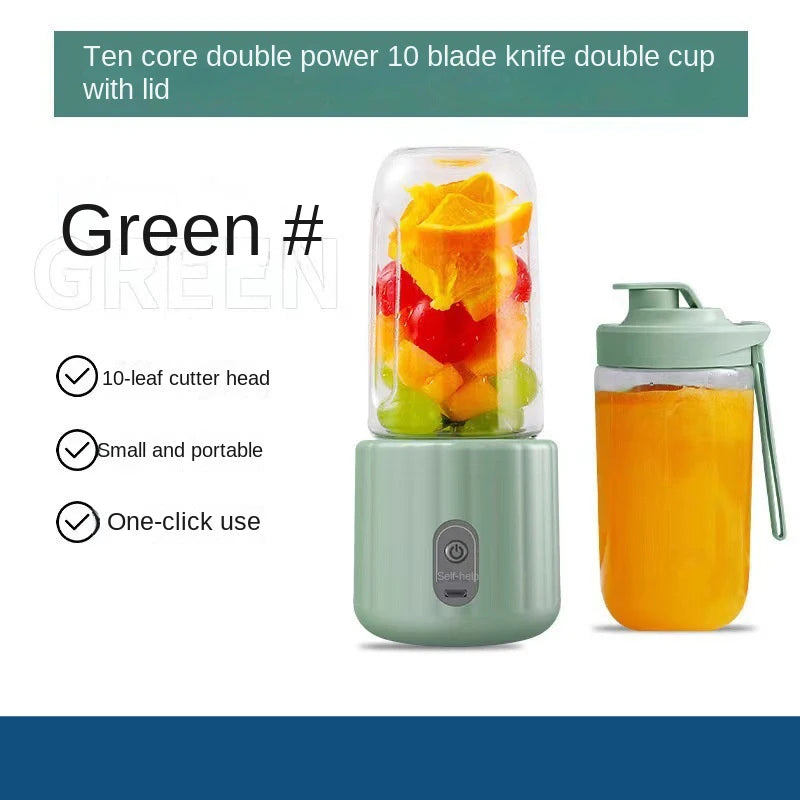 Double Cup Multifunction Usb Fruit Mixers