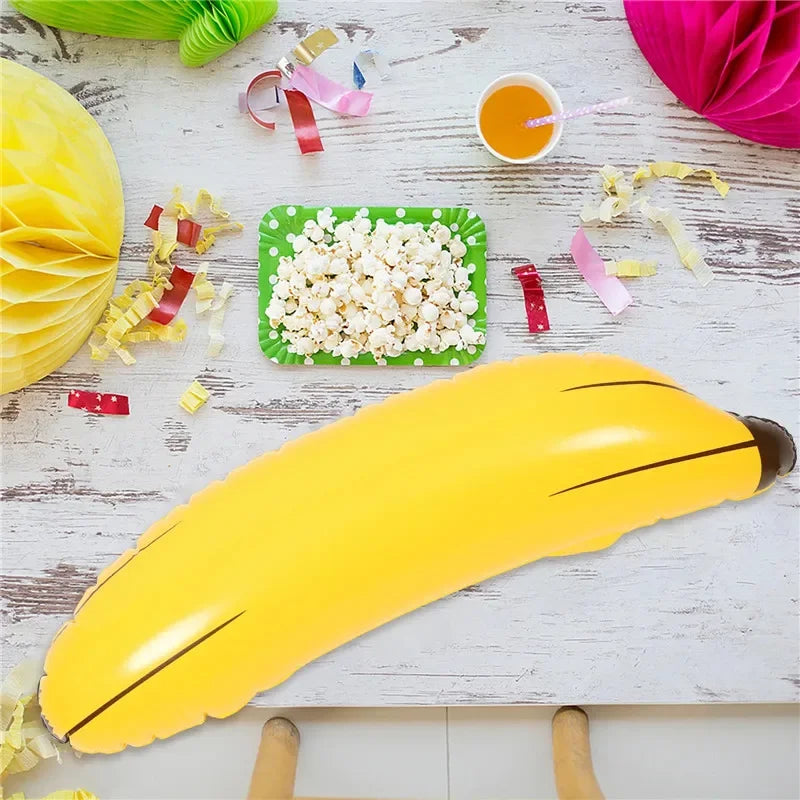 180cm Giant Inflatable Toy Banana Balloon Festival Party Inflatable Decoration Atmosphere Photo Prop Garden DIY Inflatable Model