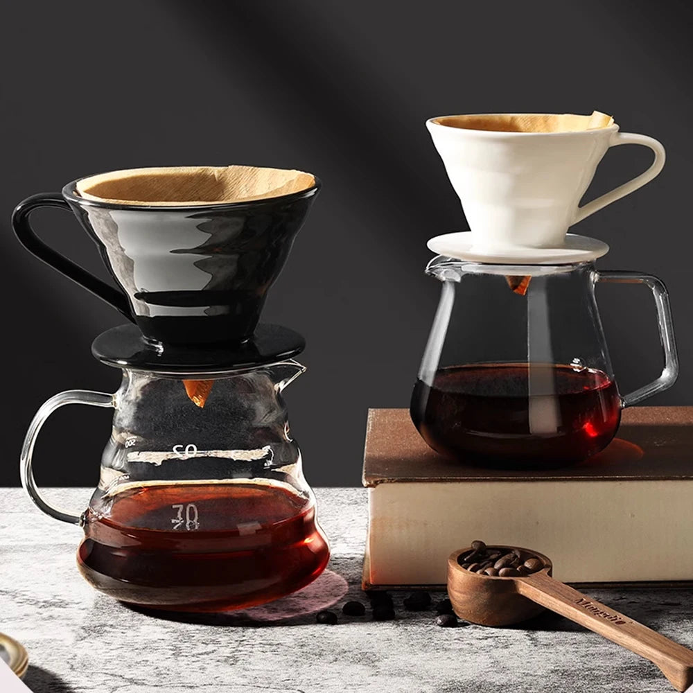 Ceramic Coffee Filter Cup Reusable Filters Coffee Maker Conical Hand Flush Single Drip Filter Cup Barista Tool Cake Cup