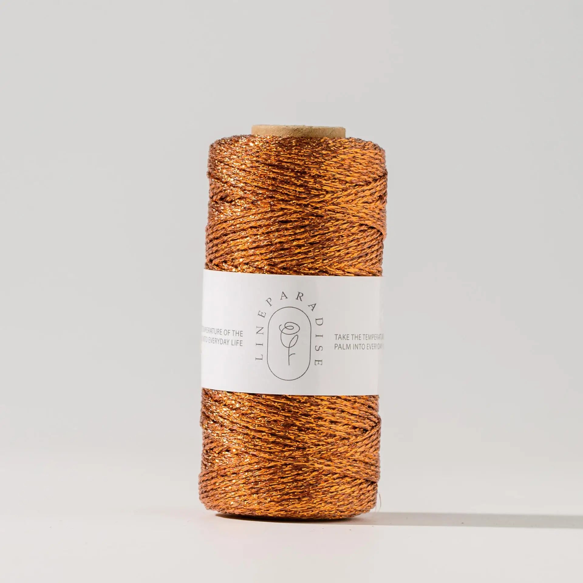 MetalicCord 1.5mm gold wire, Christmas craft rope, gift wrapping line DIY jewelry line 100m
