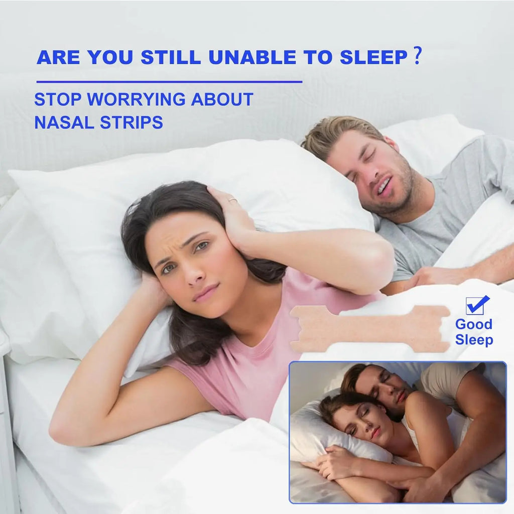 10/50/100pcs Breathing Nasal Strips Right Way Stop Snoring Anti Snoring Strips Easier Better Breathe Health Care Sleeping Well