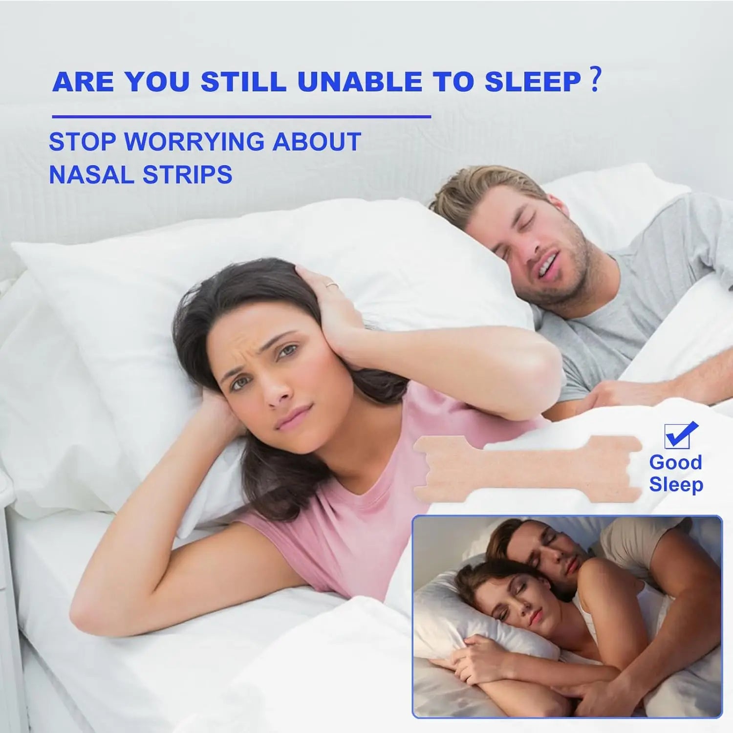 10/50/100pcs Breathing Nasal Strips Right Way Stop Snoring Anti Snoring Strips Easier Better Breathe Health Care Sleeping Well